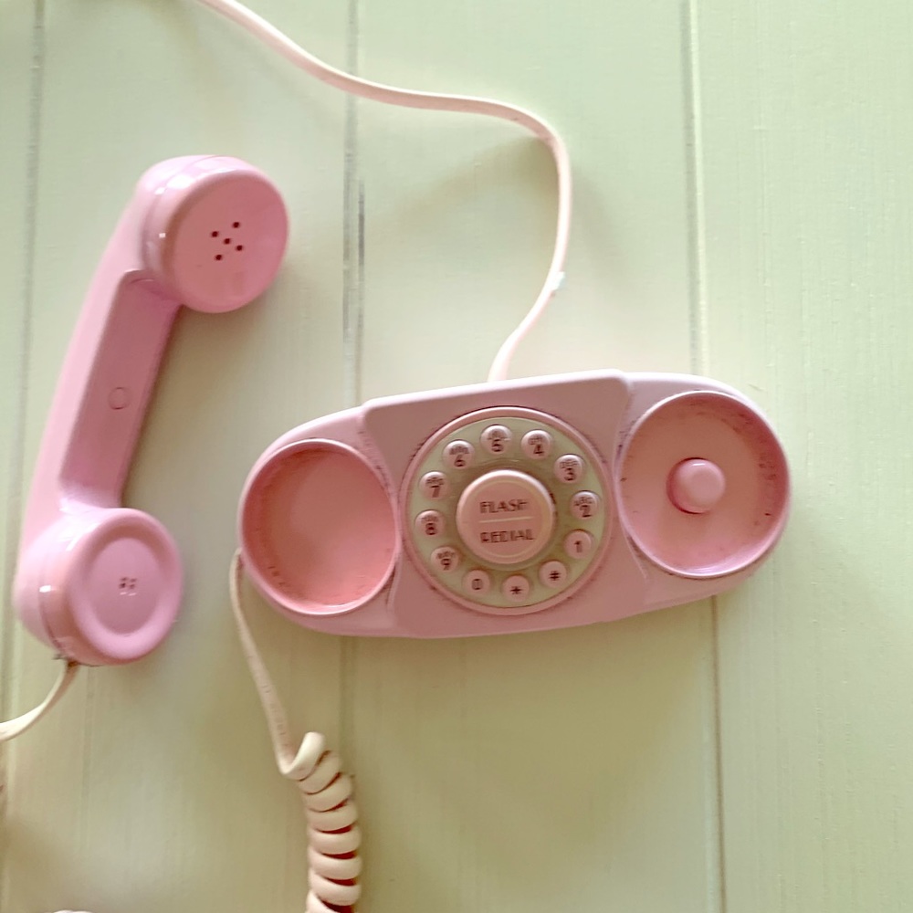 Pink Phone Pottery Barn